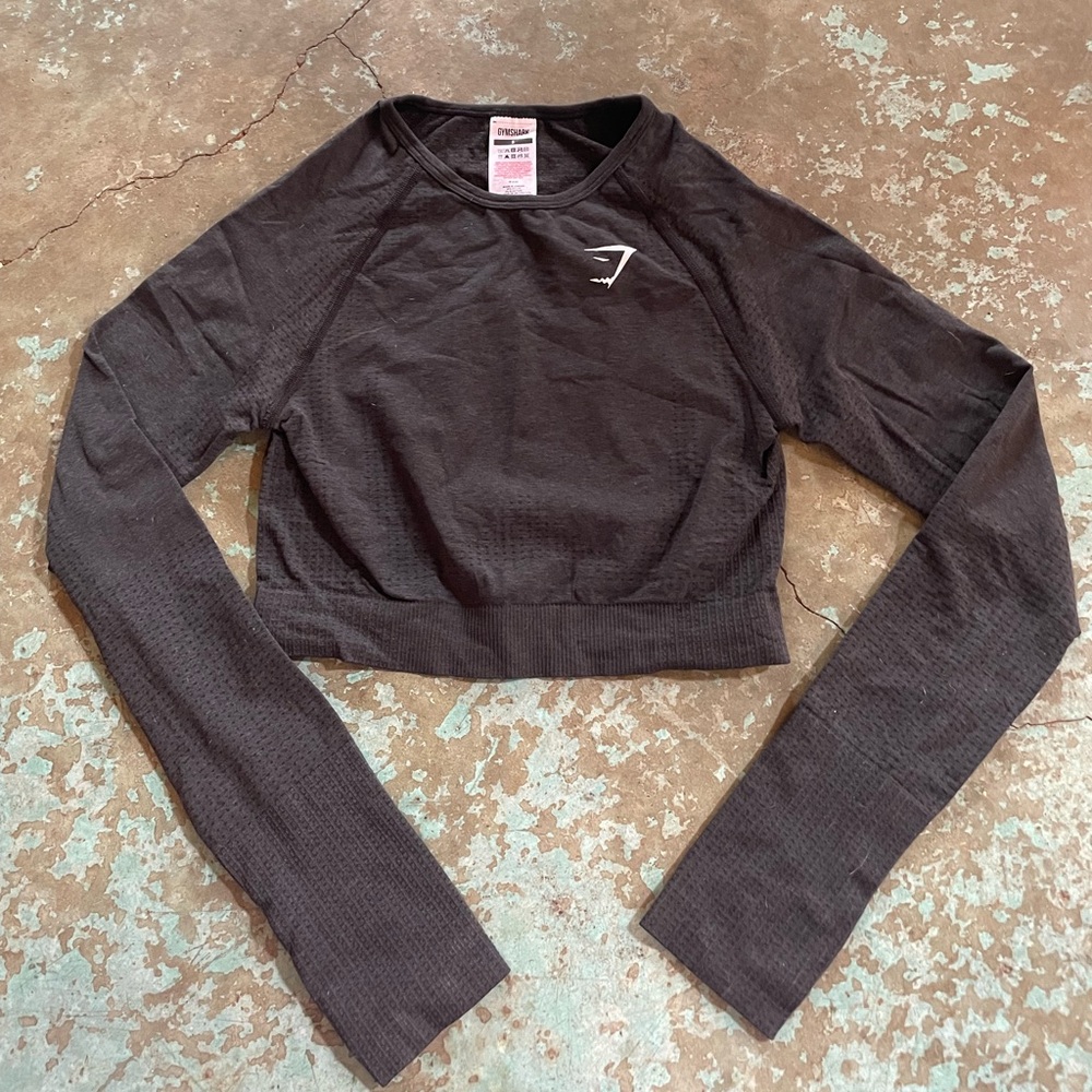 GymShark Long Sleeve Workout Crop